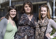 Vanessa Bruce, Laura Krasean and Amanda Robinson