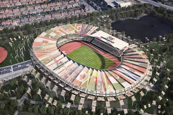 Birmingham stadium hosting Commonwealth games