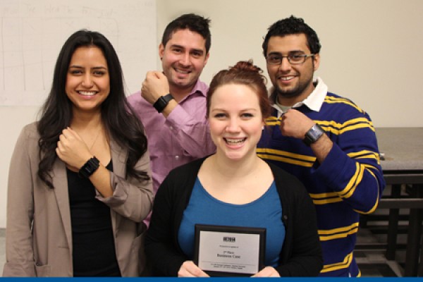 Andrea Pedroza, Oscar Silva, Jordyn Mcdonald and Salem Jabr