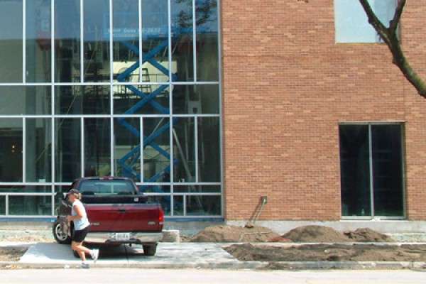 Toldo building during construction