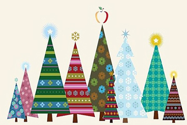 graphic: abstract yule trees