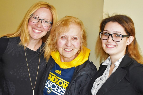 Sarah McVanel, Iole Iadipaolo, Rebecca Burkoski