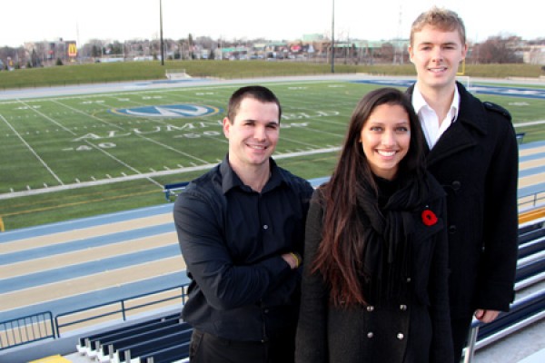 John Murray, Suzanne Ali and Michael Hatten