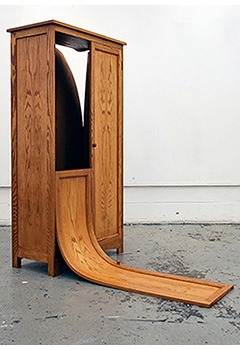 Lucy Howe’s “Wardrobe” is one of two artworks she is exhibiting at the Koffler Centre of the Arts in Toronto.