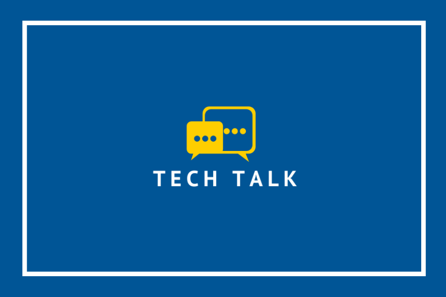 graphic labelled "Tech Talk"