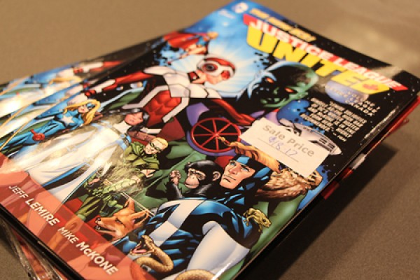 Jeff Lemire‘s graphic novel Justice League United Volume 1: Justice League Canada.