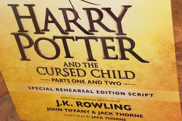 poster advertising "Harry Potter and the Cursed Child"