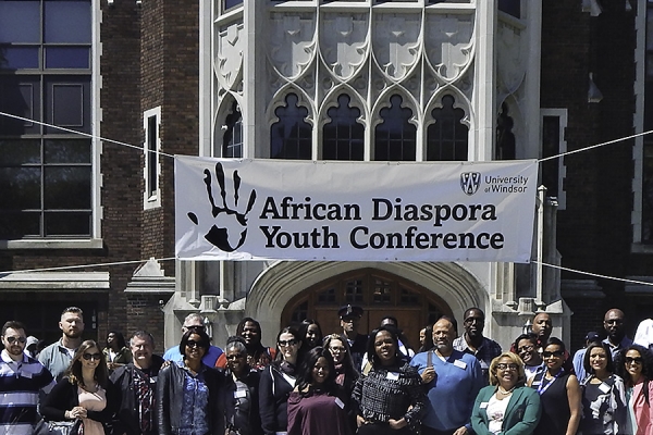 educators under banner African Diaspora Youth Conference