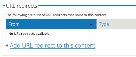 Adding a URL redirect input screen