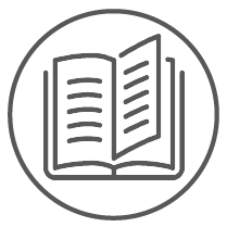 ELIP reading icon graphic of open book