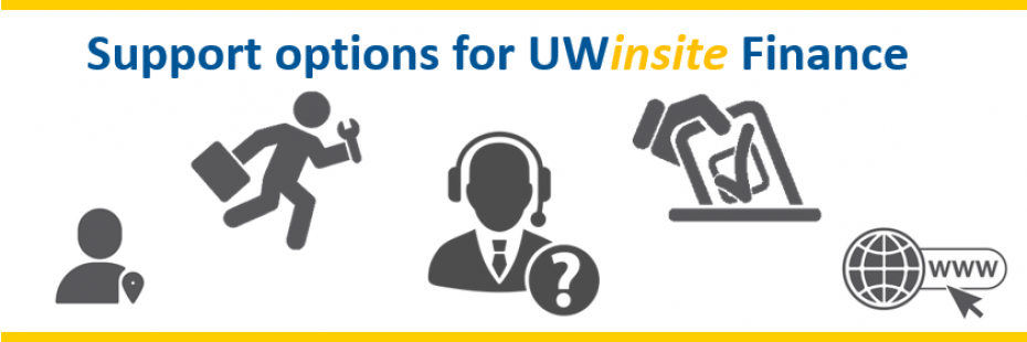 Support options for Uwinsite Finance