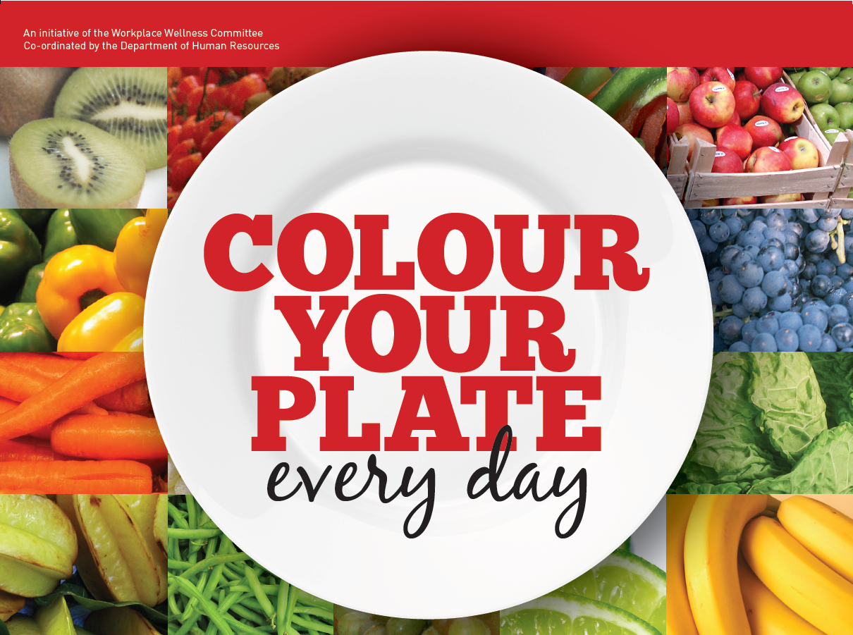 Colour your plate every day campaign logo