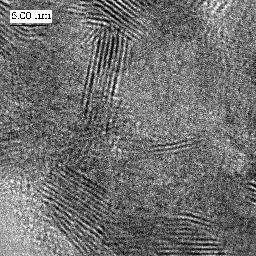 Solid Lubricant Nanoparticles – HRTEM