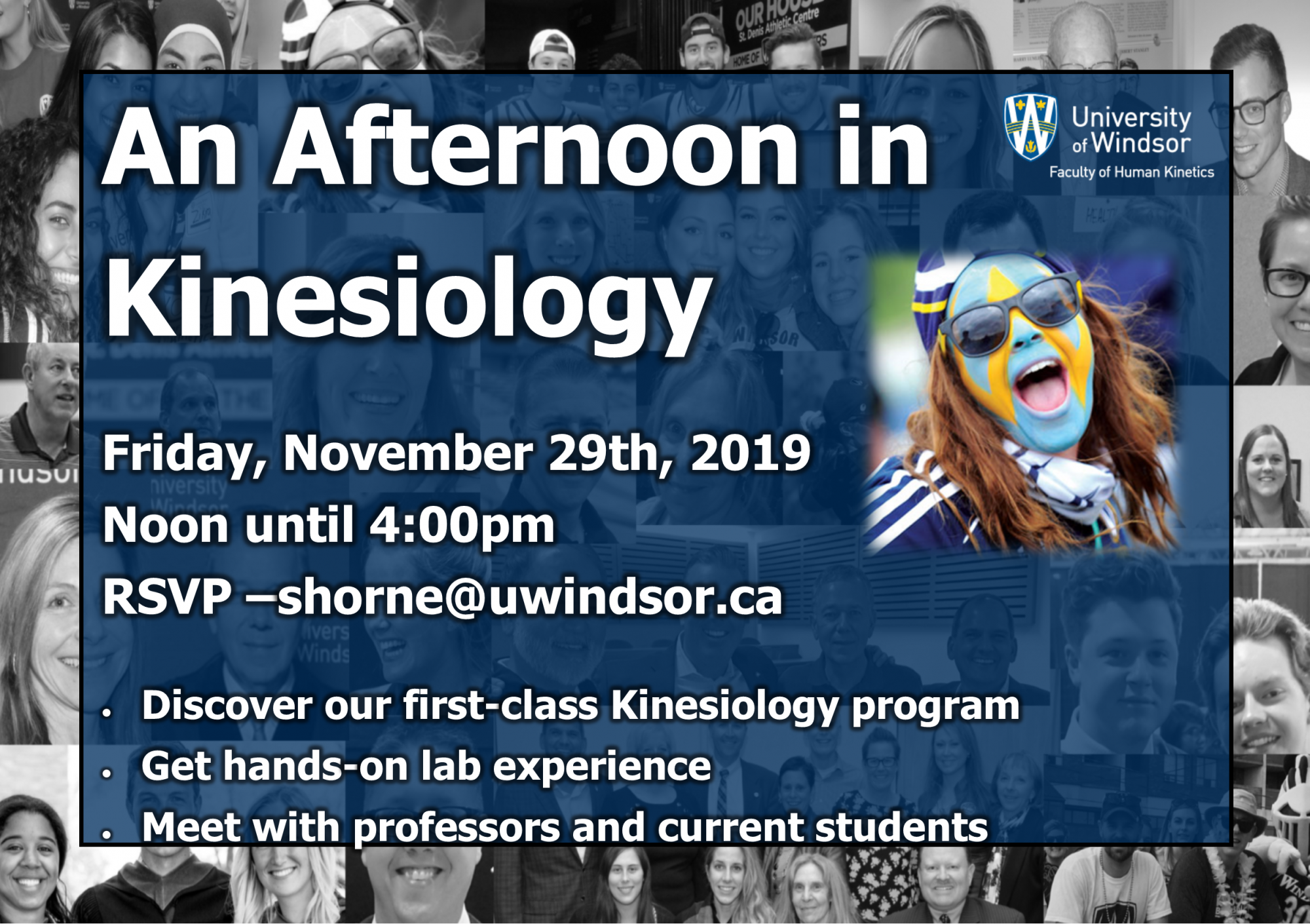 Kinesiology Open House April 26 2019