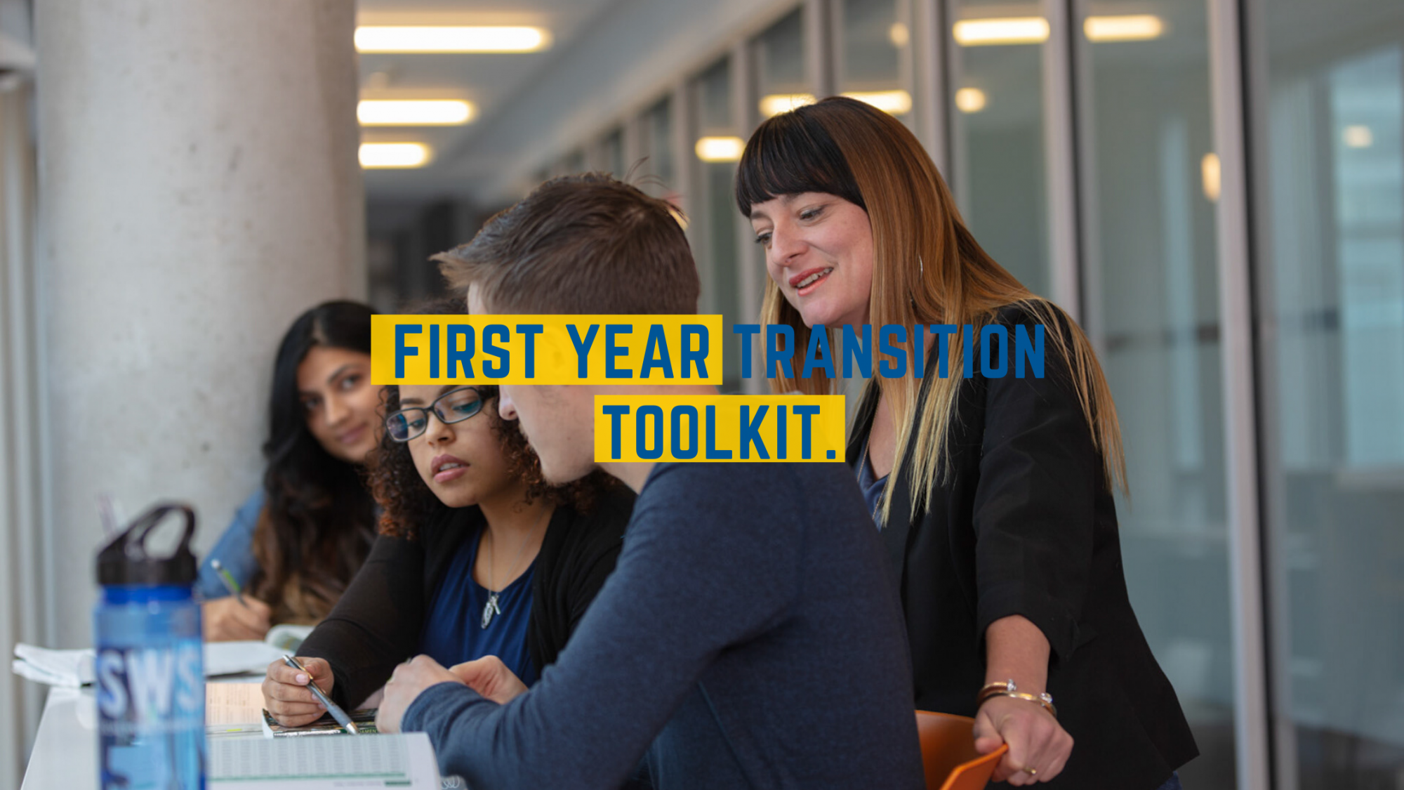 Link to the First Year Transition Toolkit website