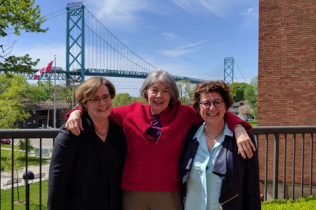 Windsor Law Professors, Marcia Valiante, Maureen Irish and Myra Tawfik