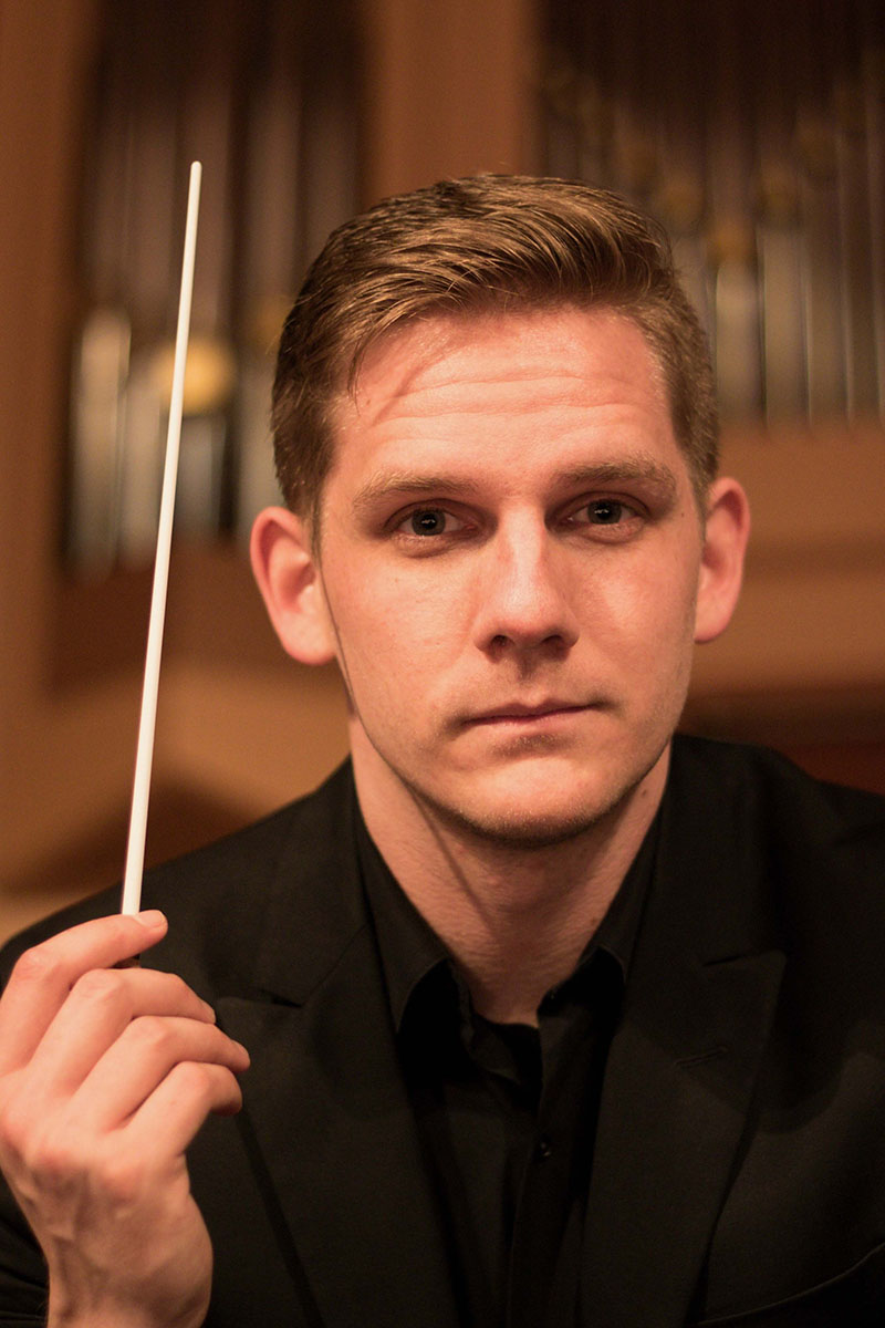 Daniel Wiley, assistant conductor, Windsor Symphony Orchestra