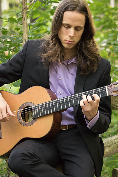 Classical guitarist Michael Pare