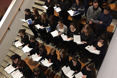 UWindsor Choirs perform during the SoCA Armouries official opening festivities