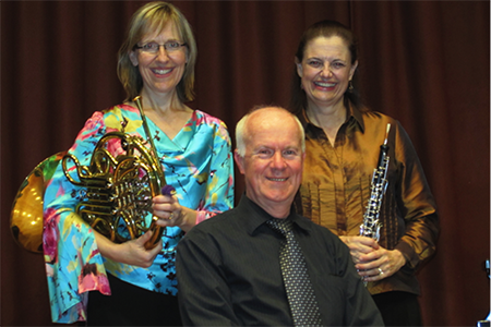 Trio Abelia: Geralyn Giovannetti, oboe; Denise Root Pierce, horn; David Palmer, piano