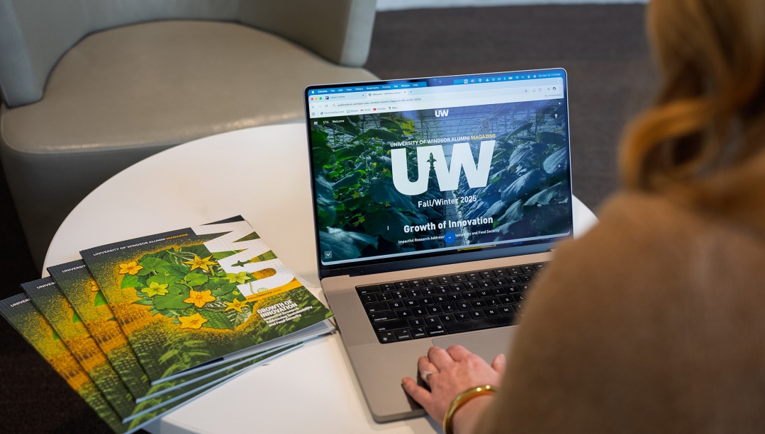 UWindsor Alumni Magazine is available now.