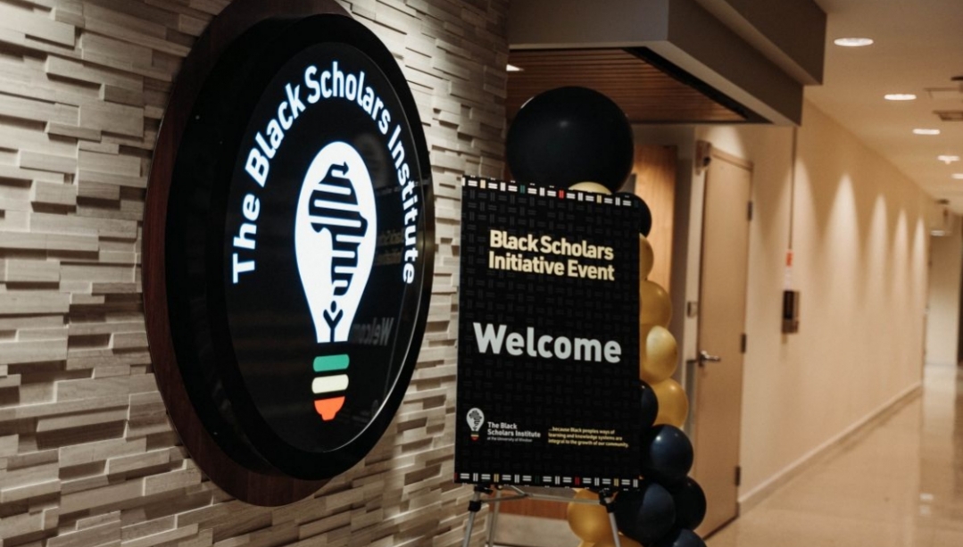 entrance of the Black Scholars Institute space at UWindsor
