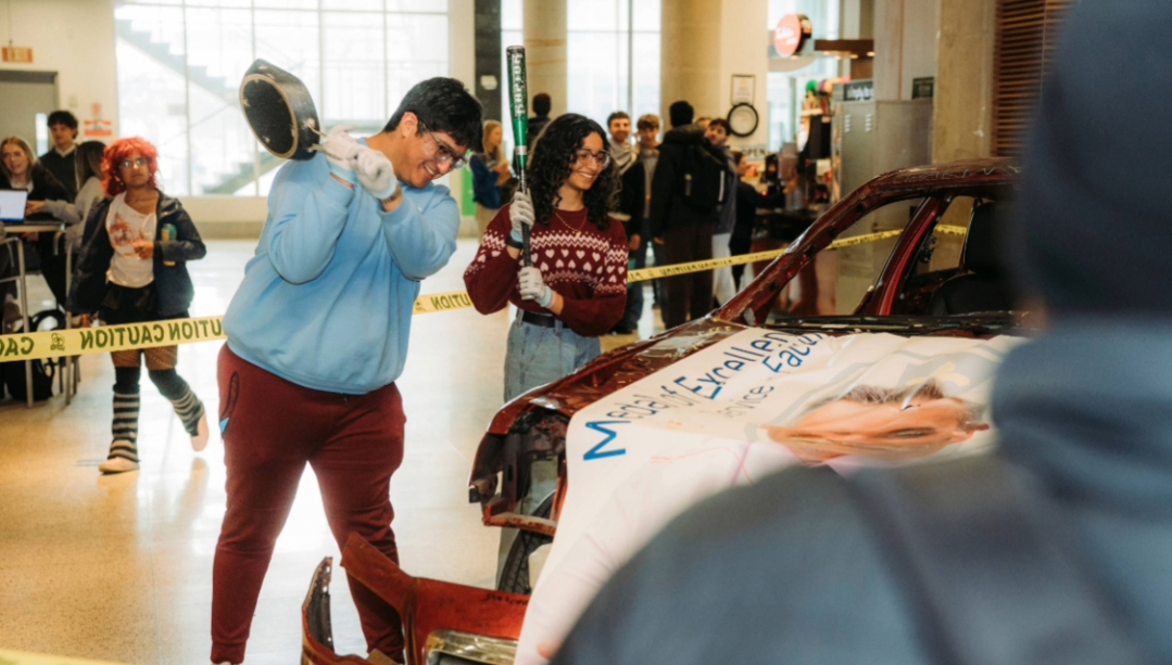Engineering Students' Society car smash
