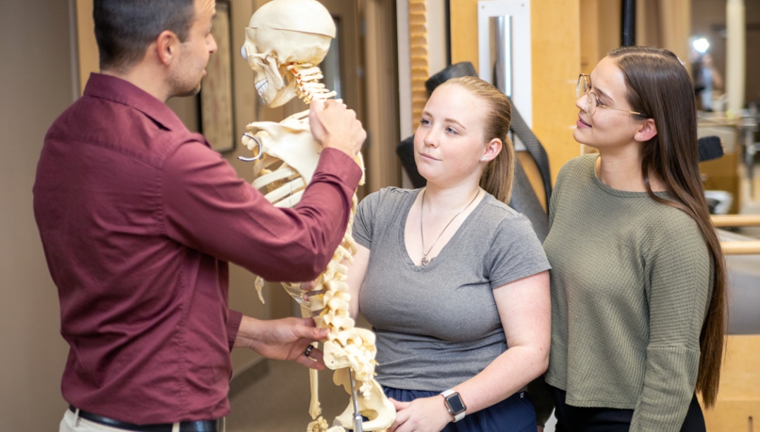 Students take part in job shadowing opportunity.