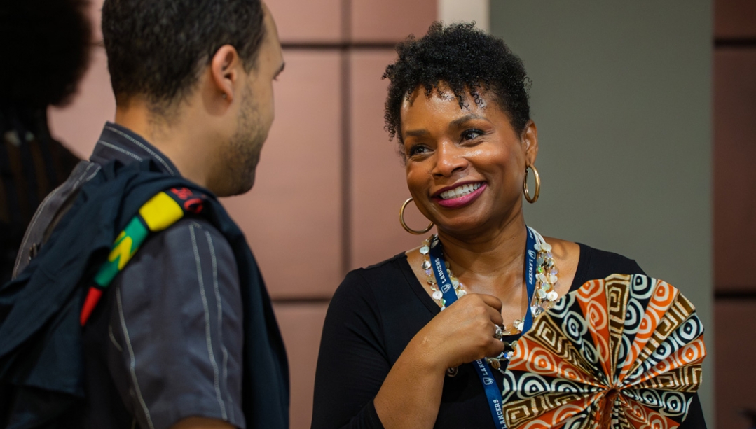 Marium Tolson-Murtty attends Alumni event