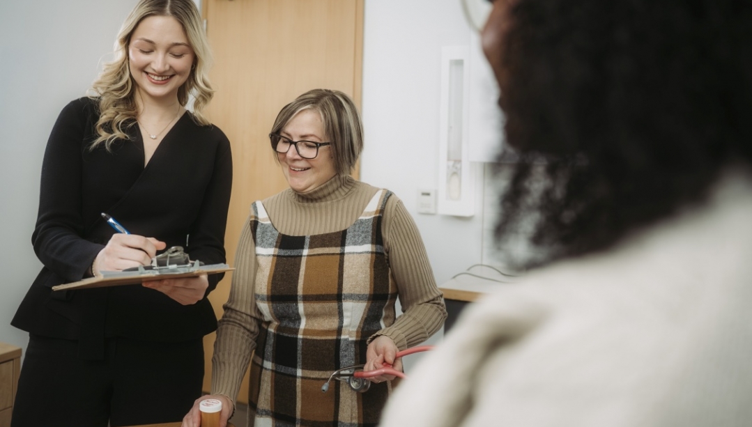 Dr. Sherry Morrell pictured with RN Prescribing students