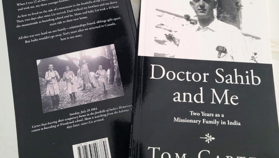 Front and back covers of Tom Carter memoir.