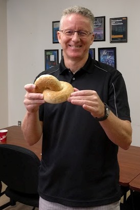 Steve with bagel rotaxanes