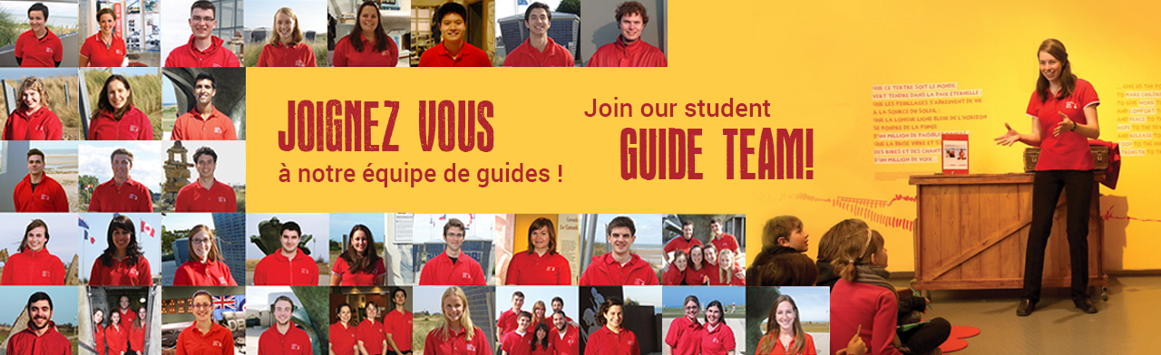Join our Student Guide Team with multiple student pics