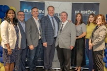 University and community leaders were in attendance for the launch of Fusion.