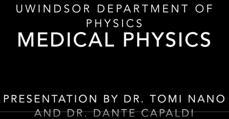 UWindsor Medical Physics Nano and Capaldi