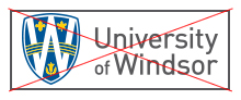 Logo with incorrect border