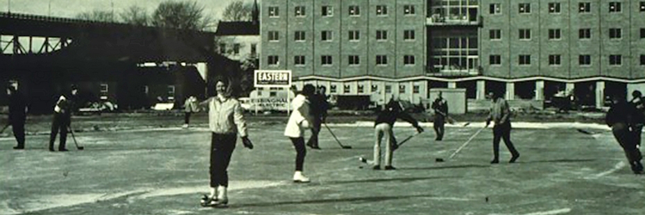 skating in quad 1960s