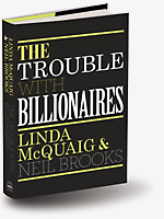 book cover The Trouble with Billionaires