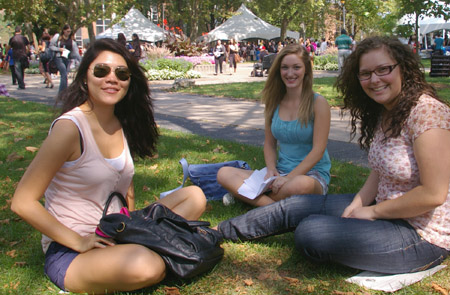 three music students