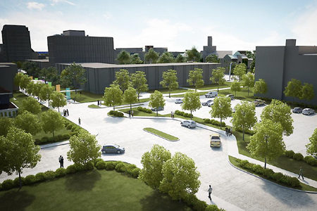 conceptual drawing of turnaround loop