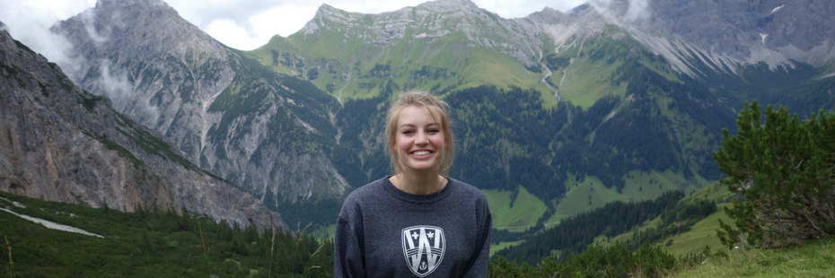 Exchange student in the mountains