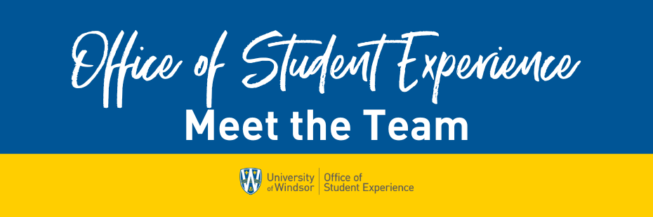 Office of Student Experience: Meet the team