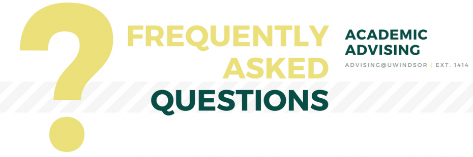 FAQ Site Banner with Big Question Mark