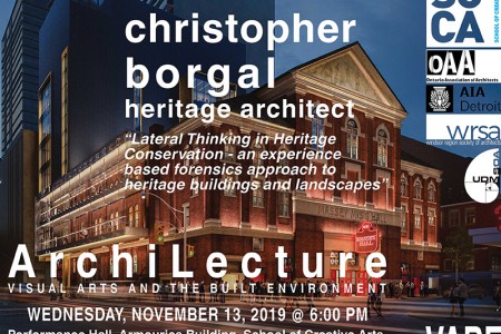 ArchiLecture: Christopher Borgal, Heritage Architect
