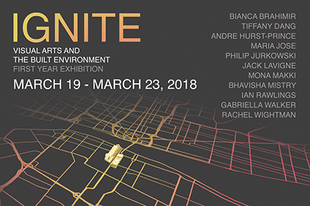 IGNITE is the First Year VABE Students&#039; Spring 2018 Exhibition