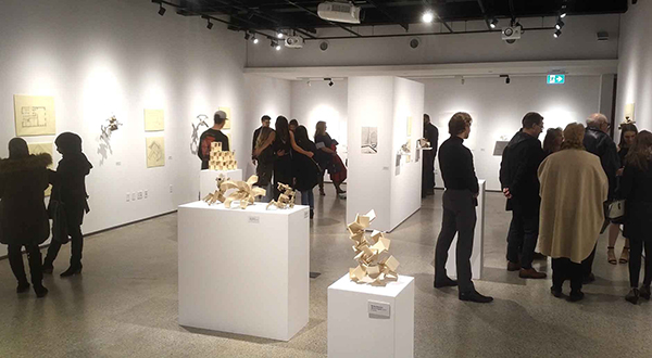View of the 2019 VABE First Year Exhibition