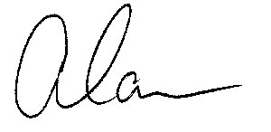 Alan Wildeman signature