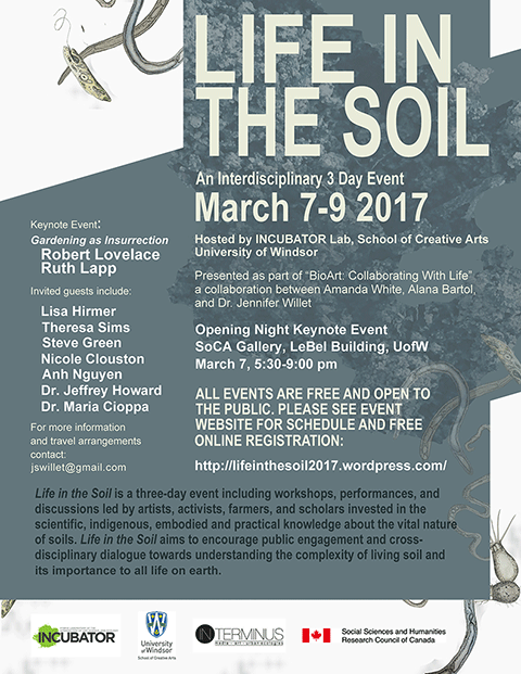 Life in the Soil Workshop poster