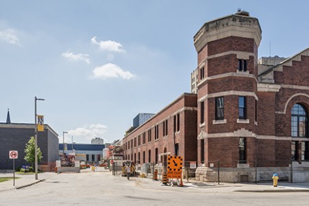 Photo of Armouries taken July 21, 2017 by Curt Clayton for UWindsor