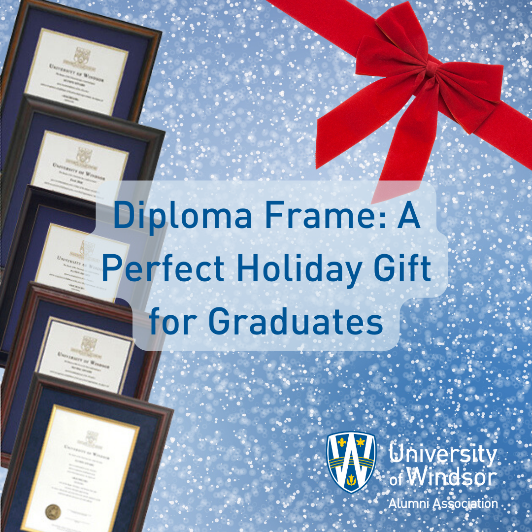Diploma Frame Holiday Graphic